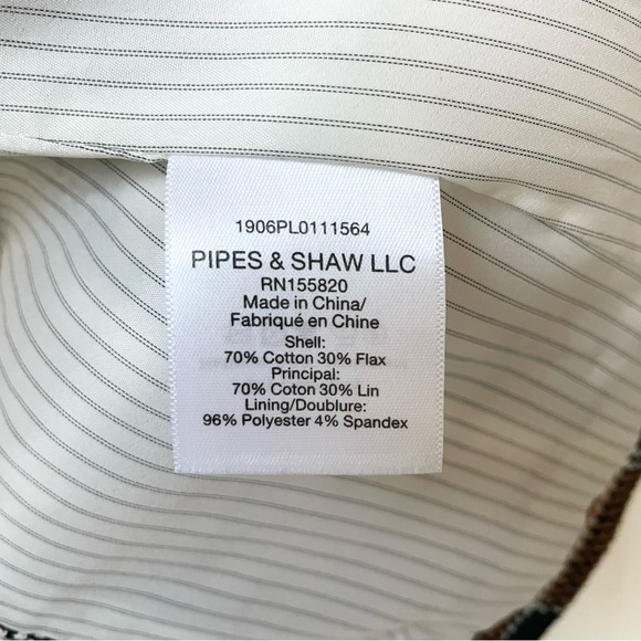 Veronica Beard Utah Jacket Size 8 Brown Tan White Plaid - Picture 8 of 10